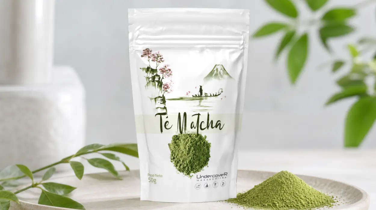 Té matcha Undercover Tea 100% japonés de Kagoshima en polvo, 50 g