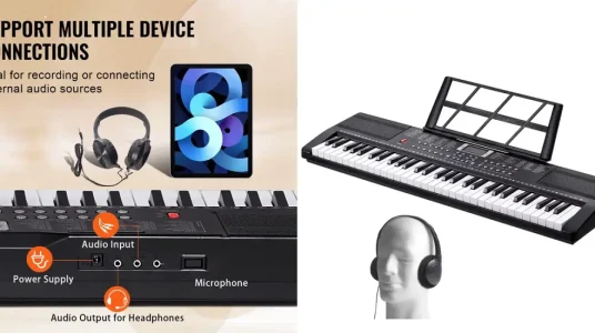 Piano electrónico SucceBuy de 61 teclas
