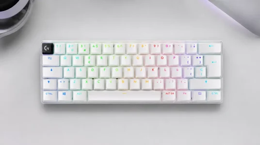 Teclado Logitech G Pro X 60 LIGHTSPEED inalámbrico mecánico compacto