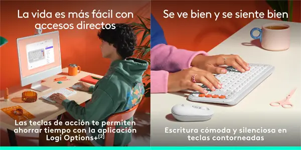 Teclado inalámbrico Logitech POP ICON KEYS