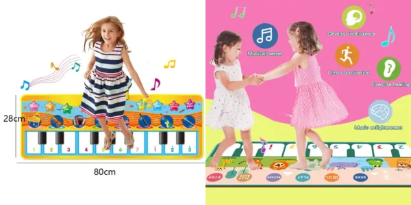 Alfombra piano musical infantil