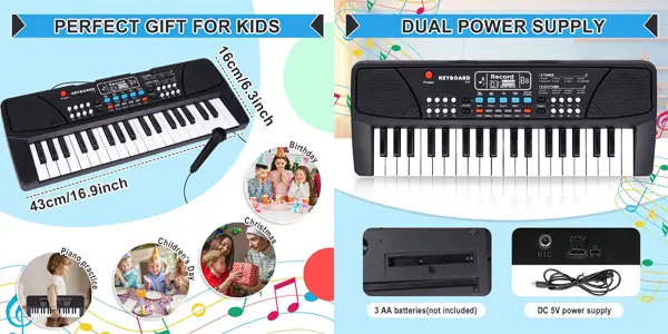 Piano infantil QiquBox