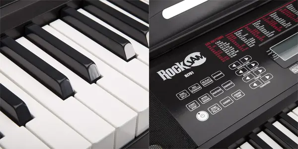 Teclado digital RockJam RJ761-SK + libro Toca el piano de James Rhodes