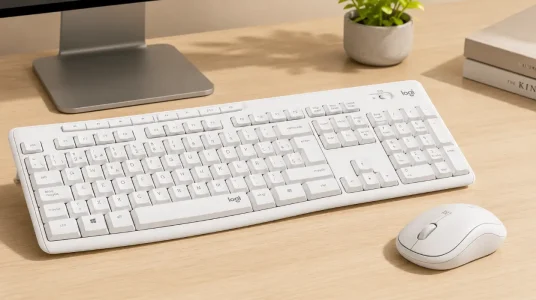 Teclado y ratón inalámbricos Logitech MK295 Silent con tecnología SilentTouch y 90% menos de ruido
