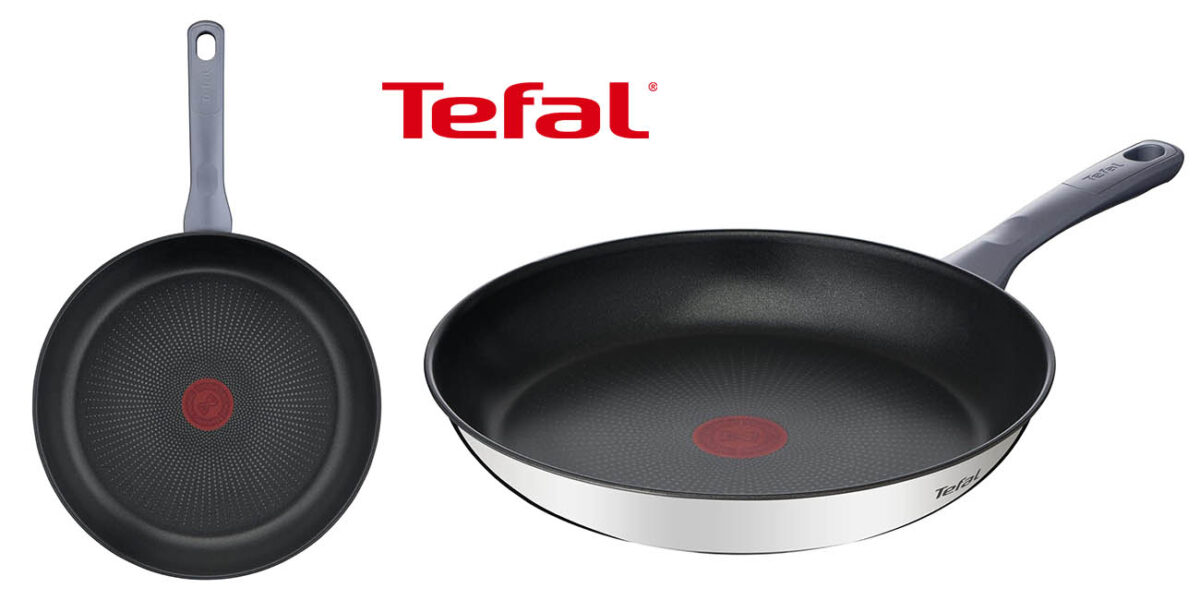 Tefal Daily Cook Padella Antiaderente 28 Cm In Acciaio Inox, Con Termo-Spot E Maniglia Ergonomica - 3