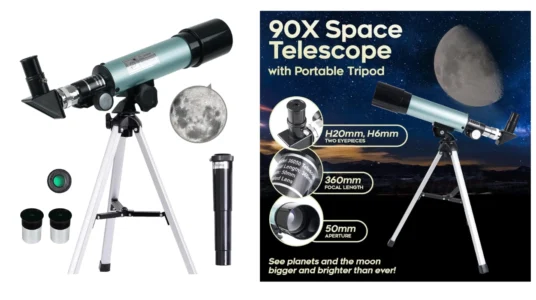 telescopio astronómico para niños Mijiao