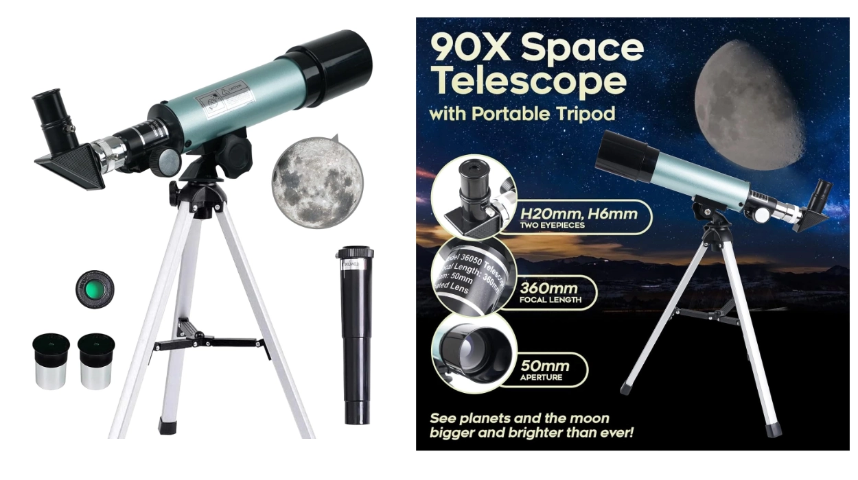 telescopio astronómico para niños Mijiao