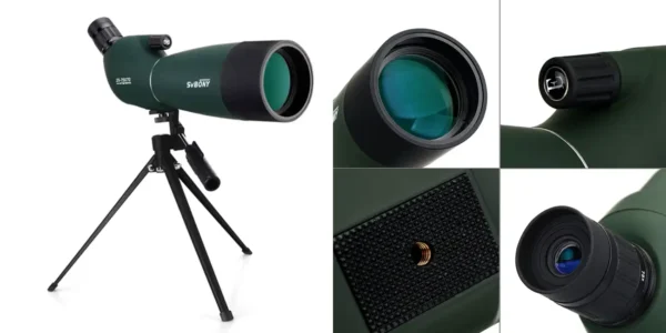 Telescopio de observación SVBONY SV28 25-75x70