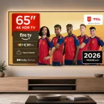 Televisor TCL 65V6D de 65 pulgadas 4K UHD con Smart TV, Alexa integrada y Dolby Vision