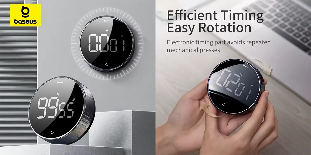 Temporizador de cocina Baseus magnético