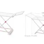 tendedero plegable con alas plastic force barato