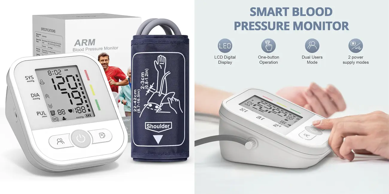 Tensiómetro de brazo digital NWOUIIAY