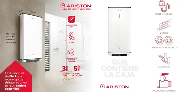 Termo eléctrico Ariston Velis Pro Wifi