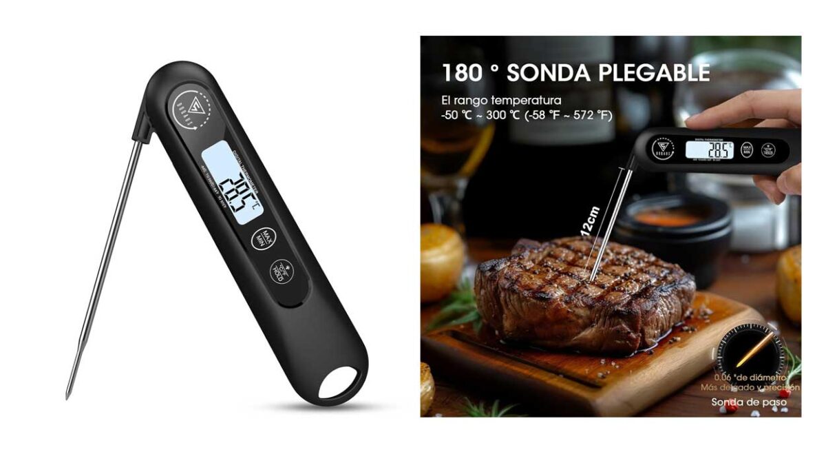 Termómetro digital de cocina Doqaus