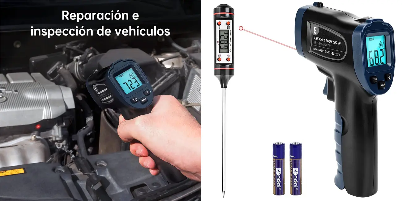 Termómetro digital infrarrojo ERICKHILL