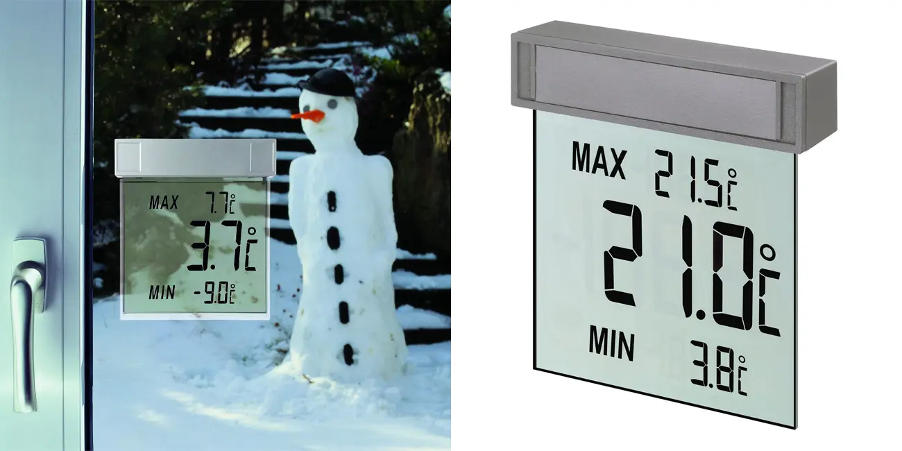 Termómetro digital de ventana TFA 30.1025