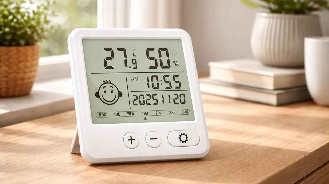 Termómetro e higrómetro digital Uten