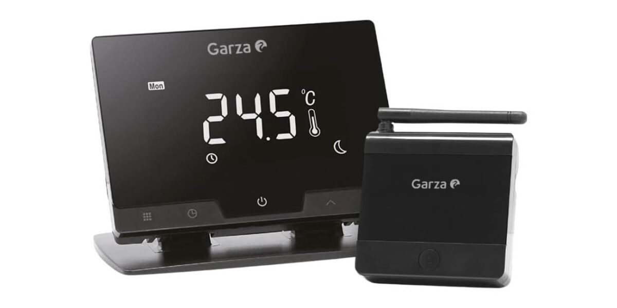 Termostato inalámbrico Garza Smart compatible con Alexa y Google Home