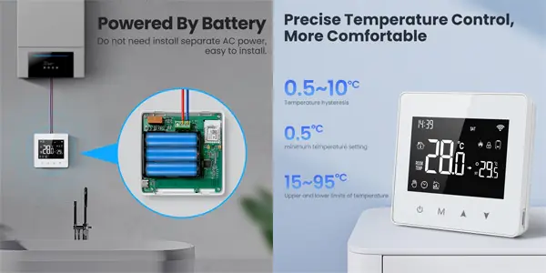Termostato inteligente AVATTO