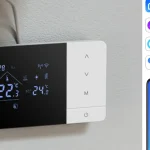 Termostato inteligente WiFi Tuya para calderas de gas, programable y compatible con Alexa y Google Home