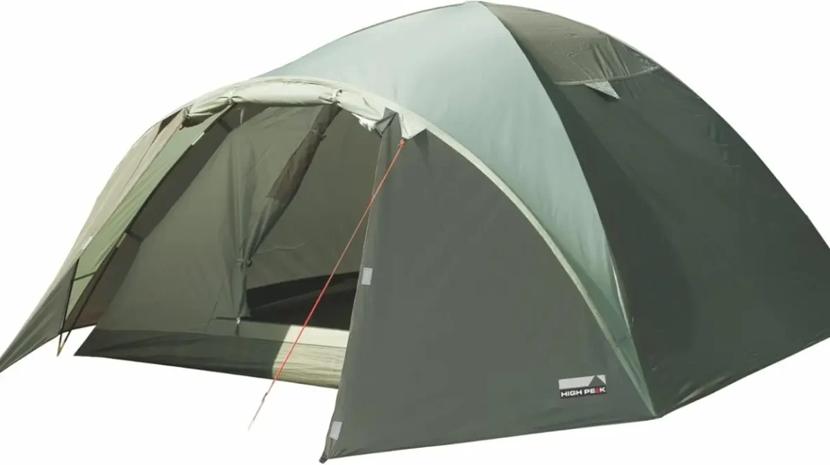Tienda de campaña High Peak Nevada para 3 personas en color aceituna