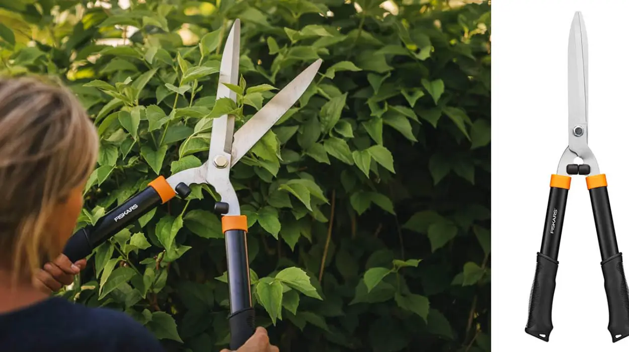 tijeras cortasetos Fiskars HS21 chollo