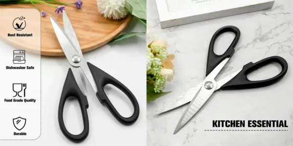 Tijeras de cocina de acero inoxidable