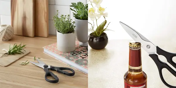 Tijeras de cocina multifunción Amazon Basics