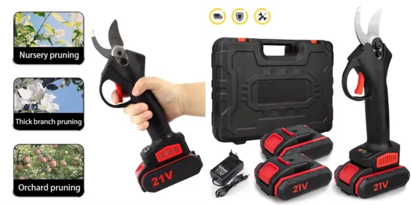 Tijeras de podar eléctricas de 1200W
