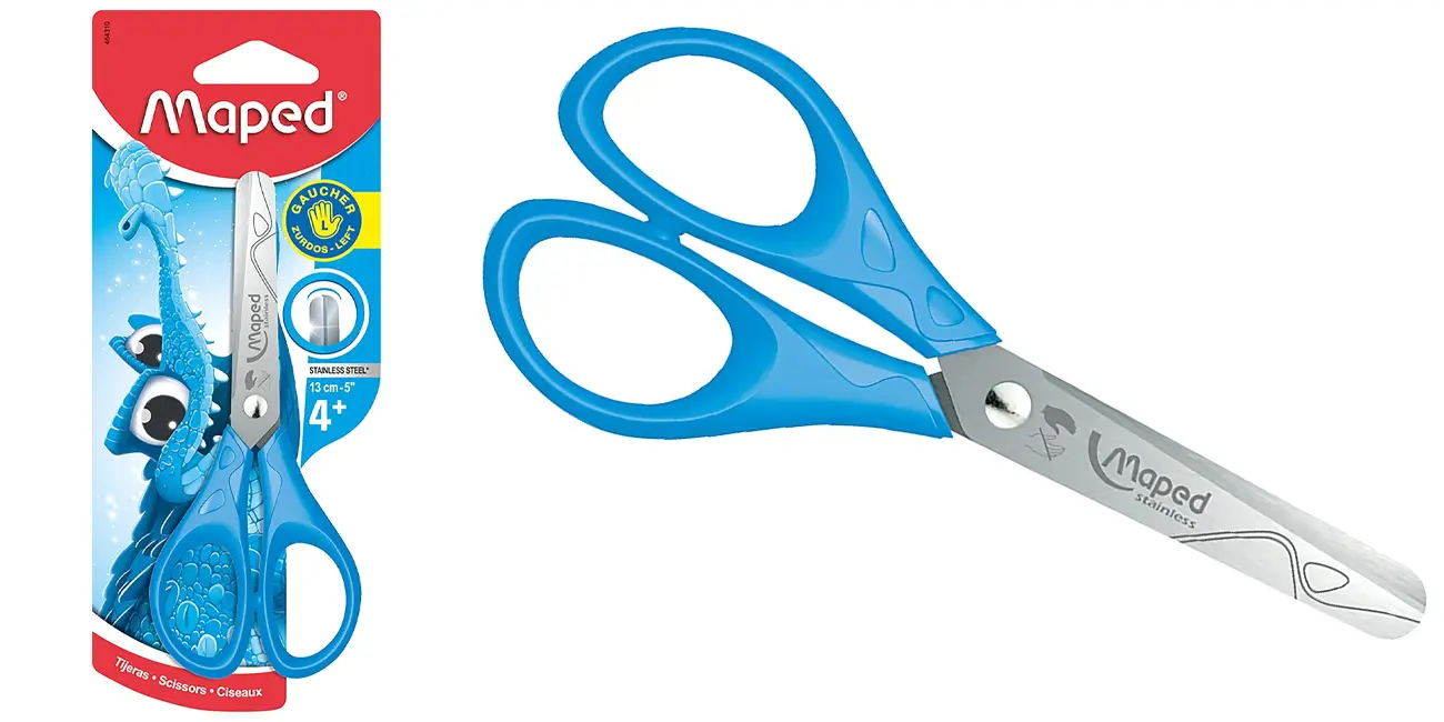 Tijeras escolares Maped para zurdos