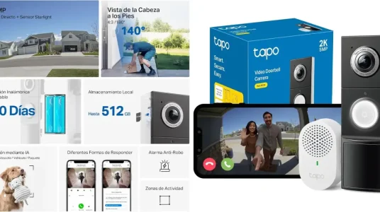 Timbre inteligente Tapo D235 con cámara 2K