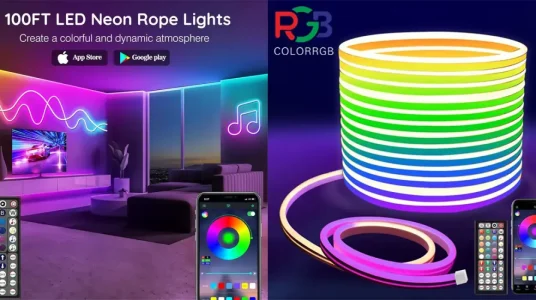 Tira LED RGB Aiopp neón de 5 metros