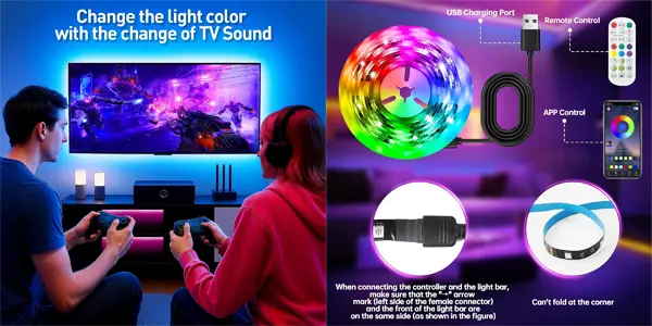 Tira LED para TV Ylatoial
