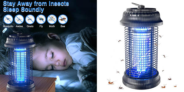 tmactime lámpara antimosquitos uv chollo