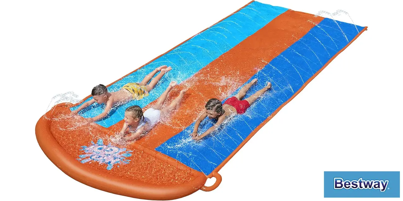 Tobogán triple de agua Bestway