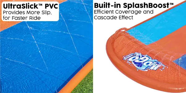 Tobogán triple de agua Bestway