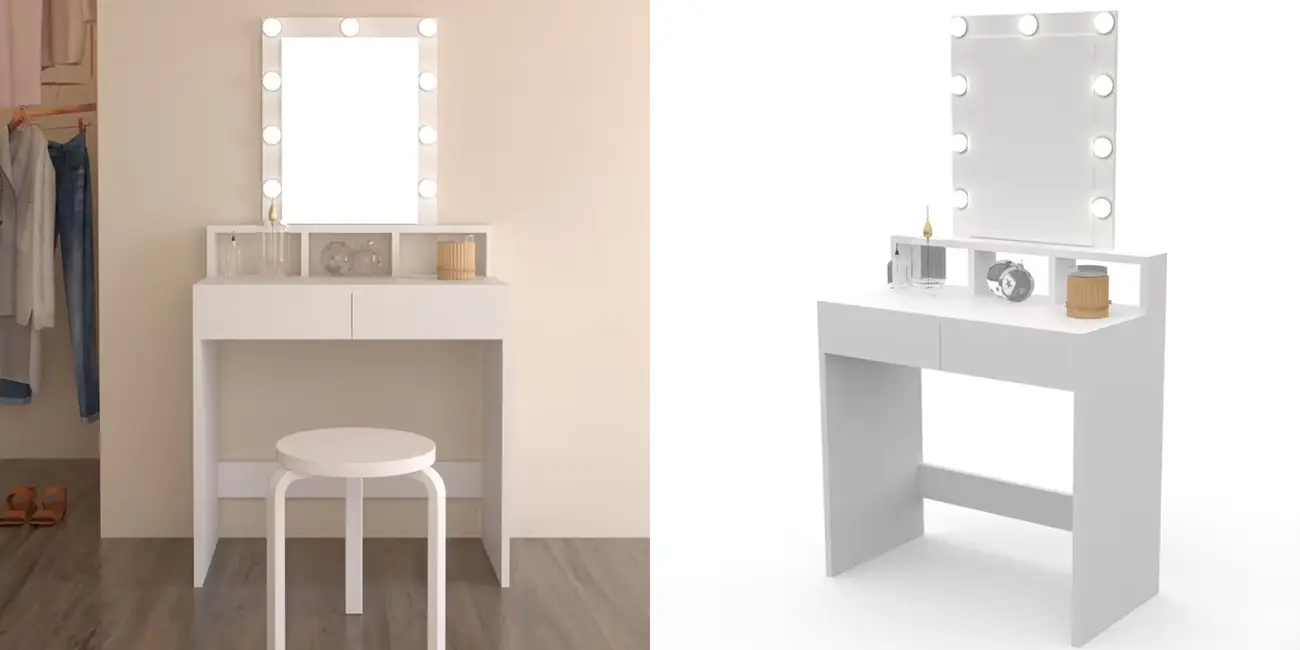 Tocador Dormidan con espejo