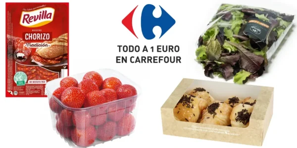 Todo a 1€ en Carrefour