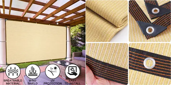 Toldo para sombra ZOZIJIU