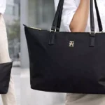 Bolso tote Tommy Hilfiger Poppy para mujer negro