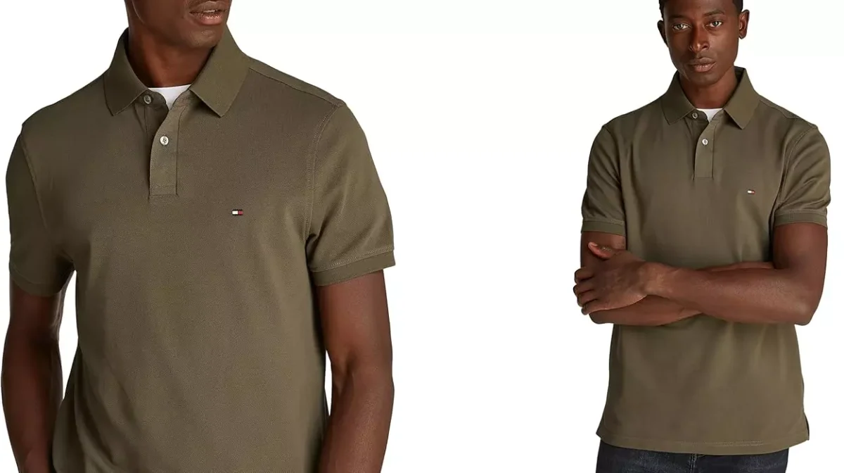 Amazon rebaja un 50% este polo Tommy Hilfiger 1985 en un precioso color kaki platino oliva ¡Al armario!