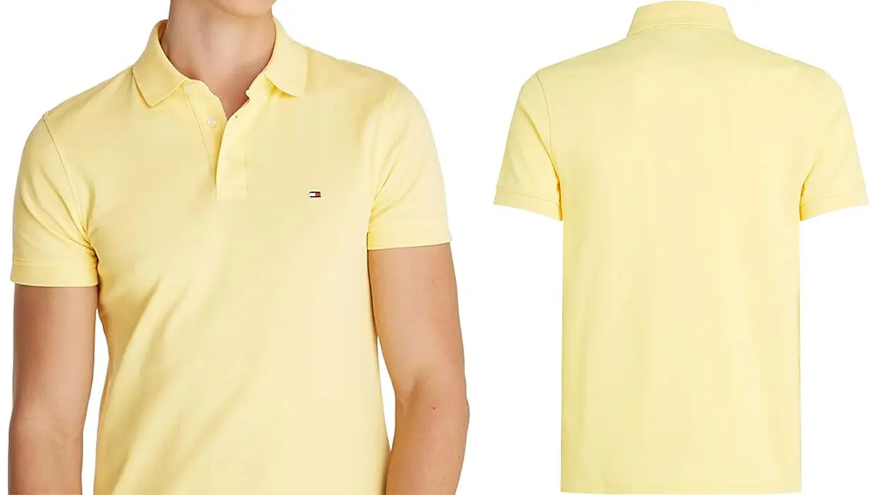 Polo de piqué Tommy Hilfiger 1985 slim para hombre barato