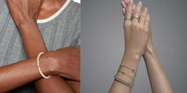 Tommy Hilfiger pulsera cuentas acero inoxidable oferta