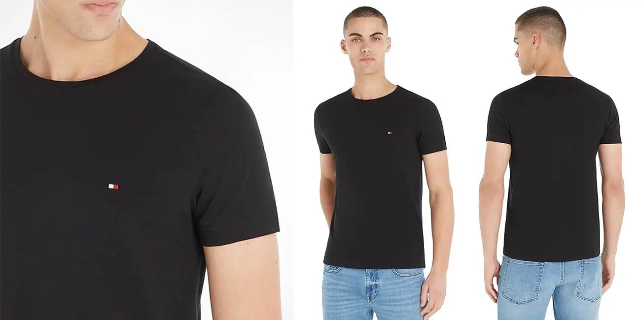 Tommy Hilfiger regular camiseta básica oferta