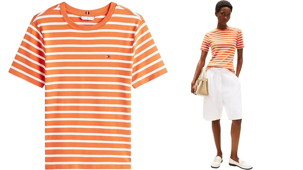 Camiseta Tommy Hilfiger Slim Cody para mujer barata