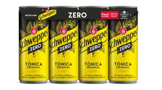 tónica Schweppes Zero