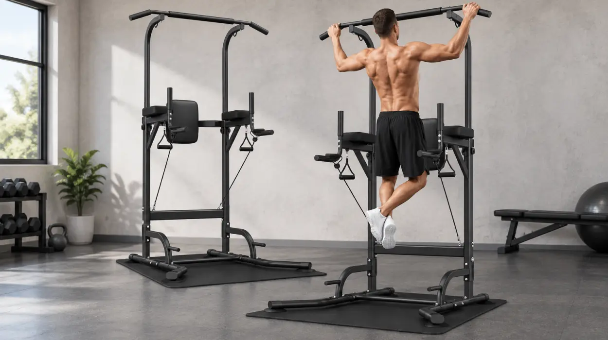 Torre de potencia Dskeuzeew ajustable para inmersiones y entrenamiento multifuncional