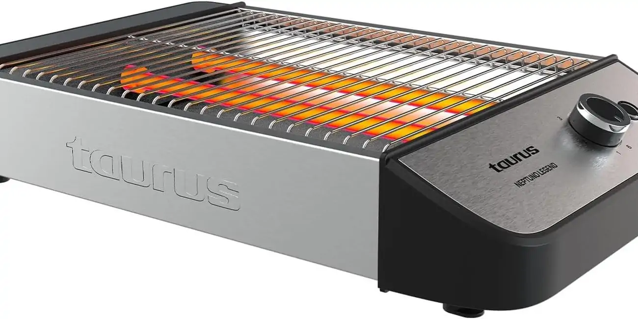 Tostador plano horizontal Taurus Neptuno Legend de 1000W