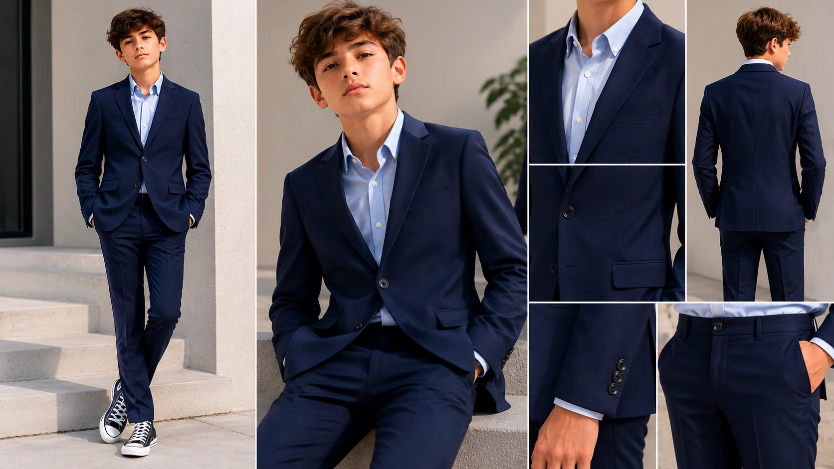 Traje para niños Jack & Jones Jprsolar Suit Noos