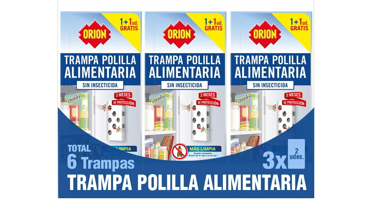 trampas para las polillas de los alimentos Orion baratas